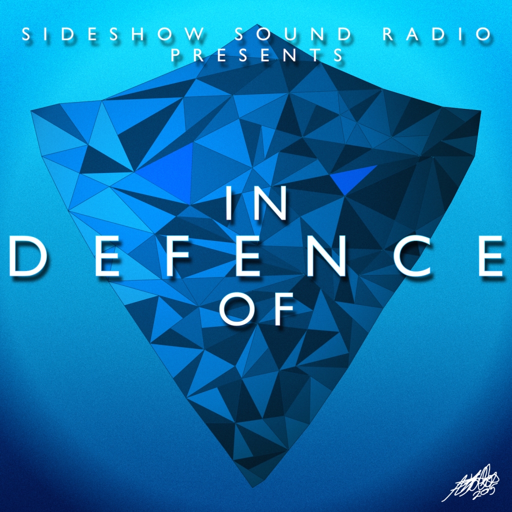 Sideshow Sound Radio In Defence of Title Card Artwork for our Film Music Podcast