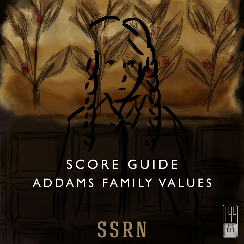 Score Guide – Addams Family Values (1993)