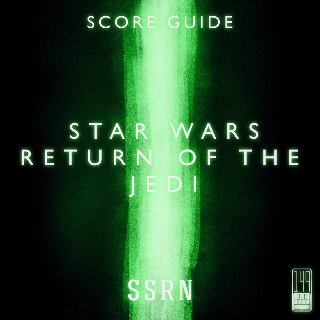Star Wars Return of the Jedi Artwork for our Film Soundtrack Podcast