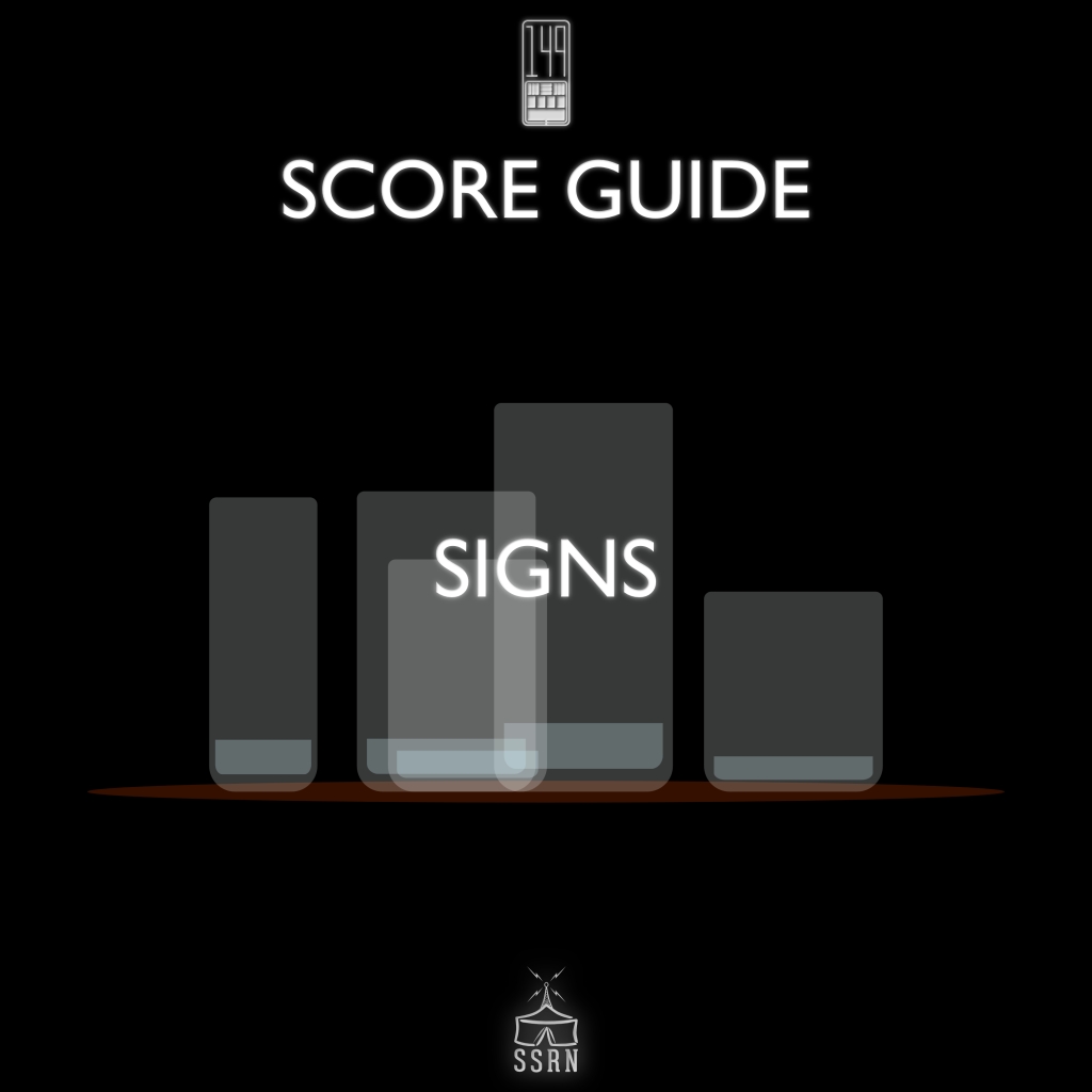 Score Guide – Signs (2002)