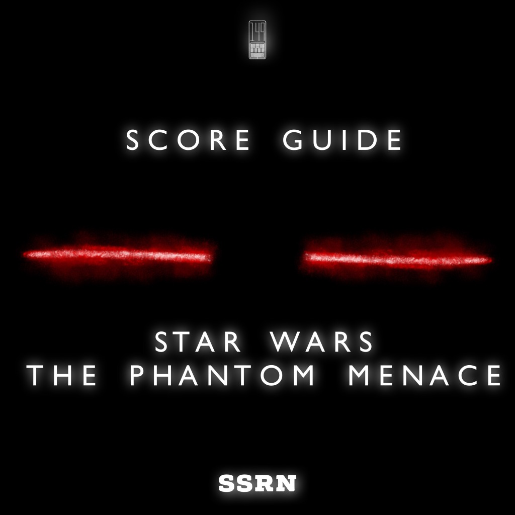 Star Wars The Phantom Menace Artwork for our Film Soundtrack Podcast