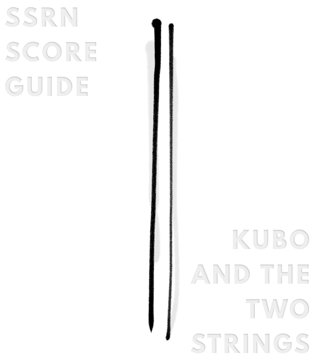Score Guide – Kubo and the Two Strings (2016)