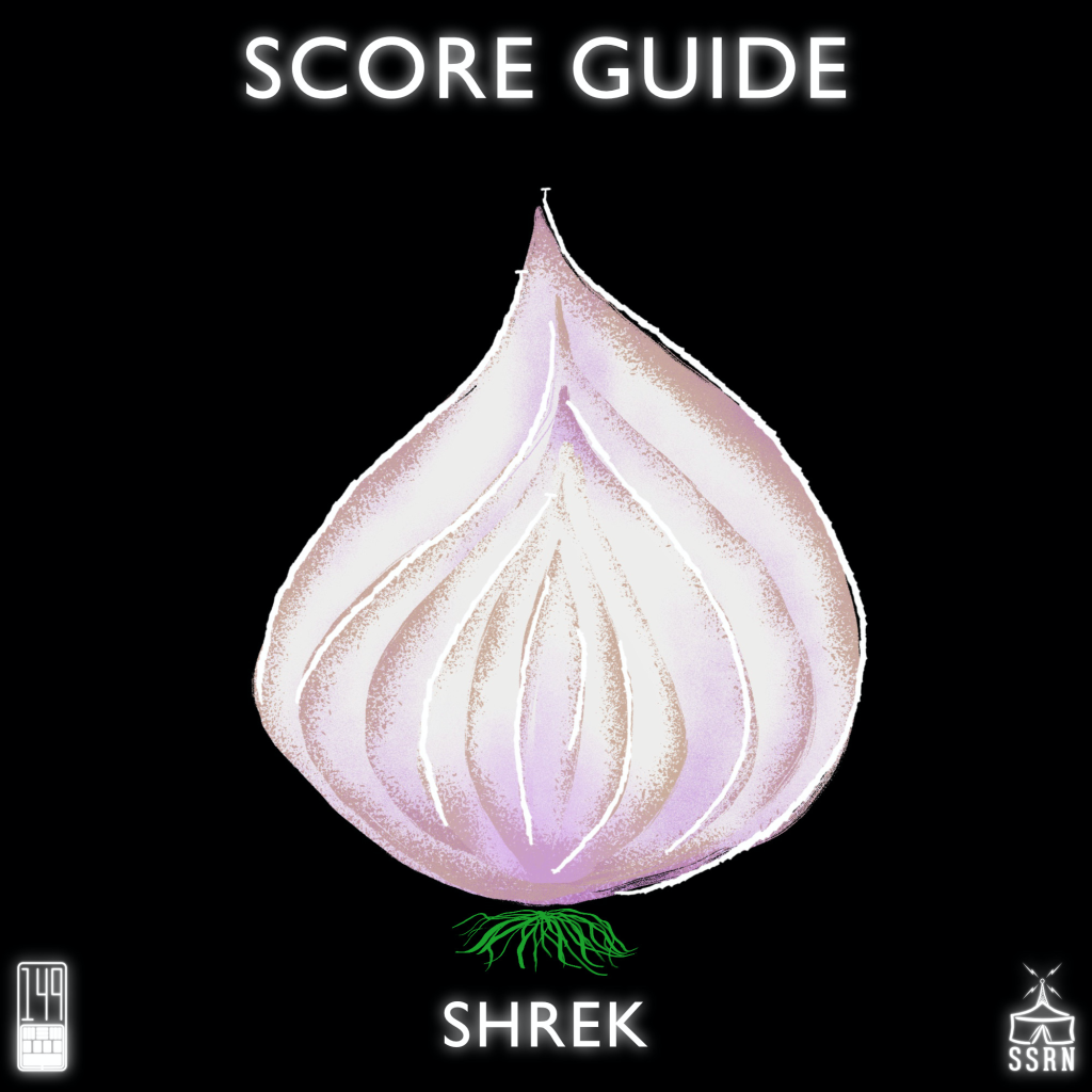 Score Guide – Shrek (2001)