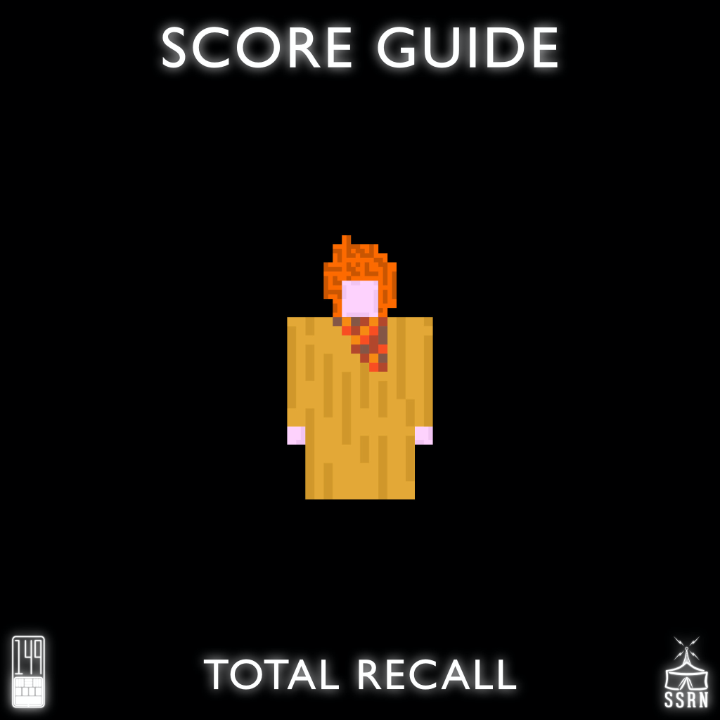 Score Guide – Total Recall (1990)