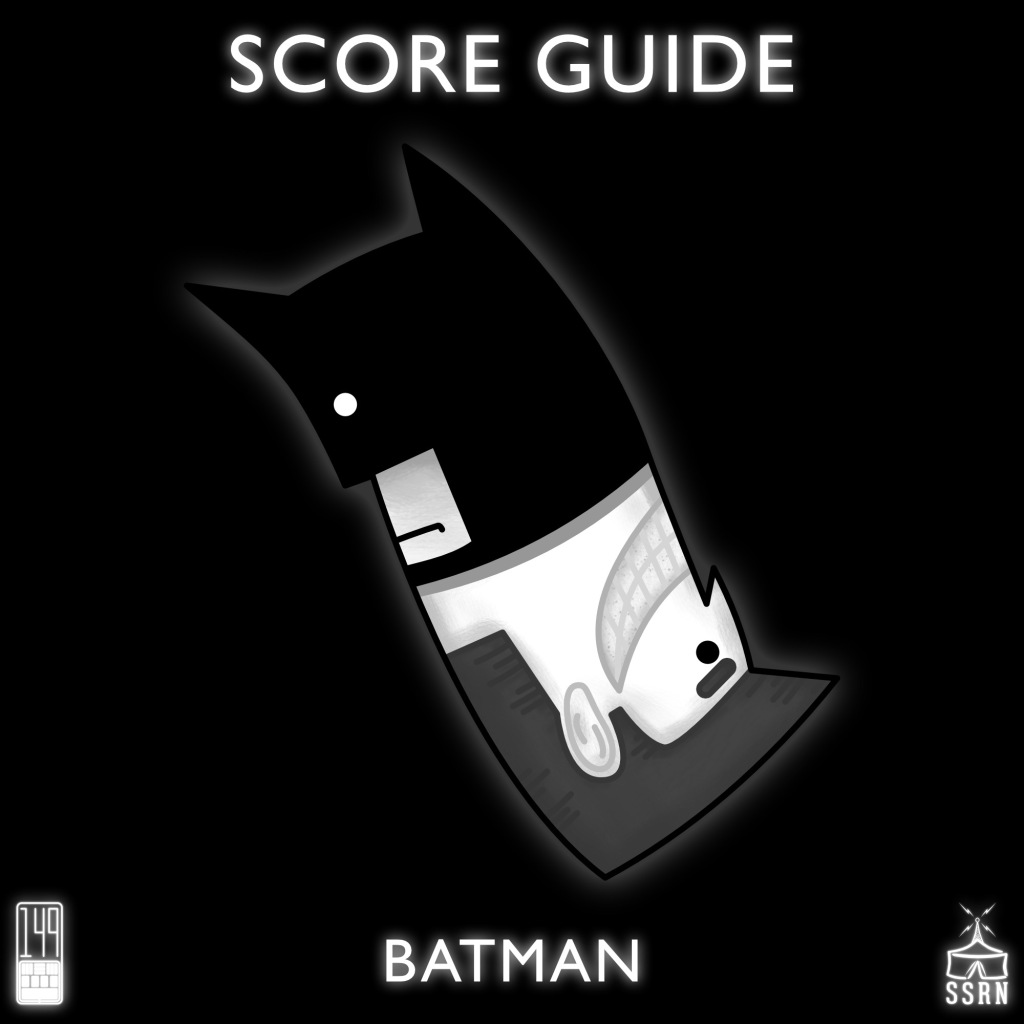 Score Guide – Batman (1989)
